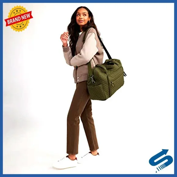 Weekender Travel Bag, Recycled Cotton, 30L Capacity, Carry-On Compliant